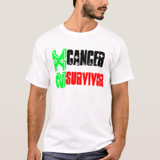 överlevande för cancer 2X - anpassade T Tee Shirt