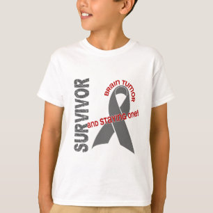 Överlevande för hjärnTumor T Shirt
