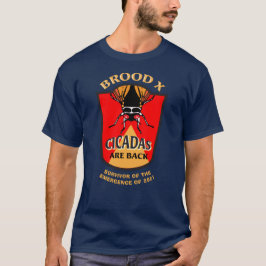 Överlevande från Cicada Emergence Brood X T Shirt
