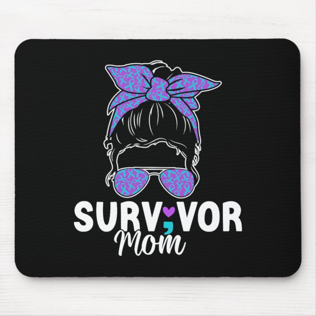 Överlevande Mamma - Semikolon Prevention Medvetenh Musmatta (Framsidan)