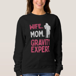 Överlevande med brutet ben fru mamma gravitationse t shirt