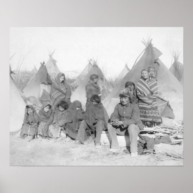 Överlevande medlemmar av Big Foots band Poster (Framsidan)