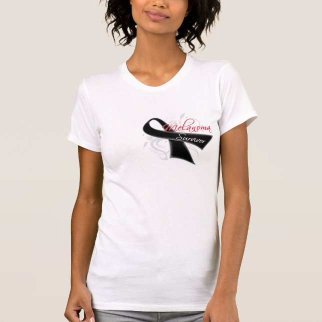 Överlevande - melanom t-shirt (Framsida)