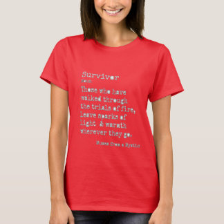 Överlevande: Mörken Crew Nacke T Shirt