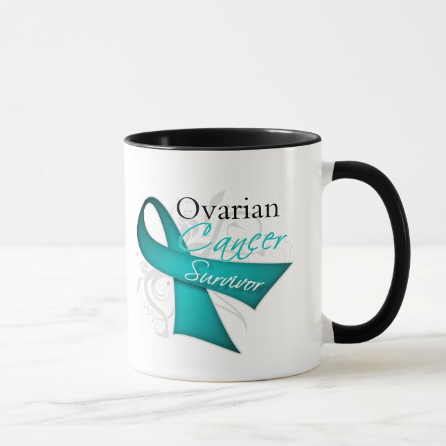 Överlevande - Ovarian cancer Mugg (Höger)