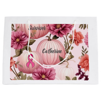 Överlevande. Rosa Pumpkins i oktober.