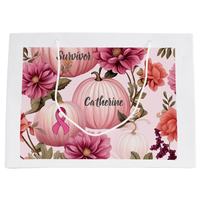 Överlevande. Rosa Pumpkins i oktober. (Framsidan)