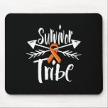 Överlevande Tribe Leukemi Cancer Awareness Ribbon  Musmatta<br><div class="desc">Ribbon-gåvor från Survivor Tribe Leukemi Cancer Awareness</div>