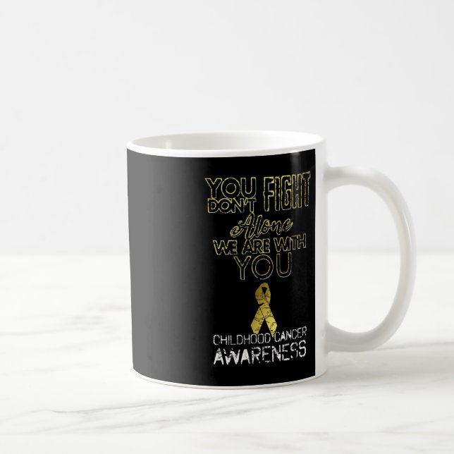 Överlevandebarn - cancer i barndomen kaffemugg (Höger)