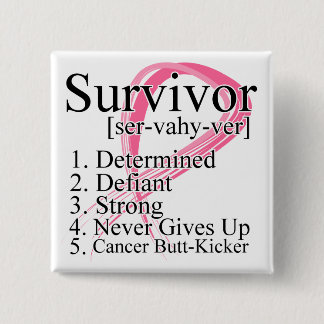 Överlevandedefinition - bröstcancer knapp