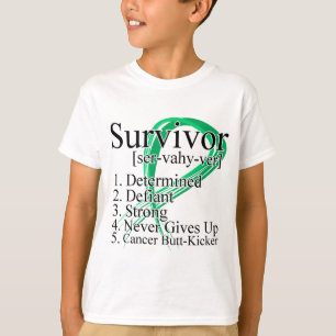 Överlevandedefinition - levercancer t shirt