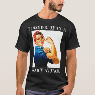 Överlevandegåva för kvinnor - hjärtattack _1 t shirt