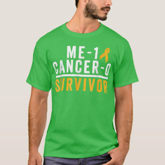 Överlevandemedvetenhet om barncancer Guld Ribbon K T Shirt