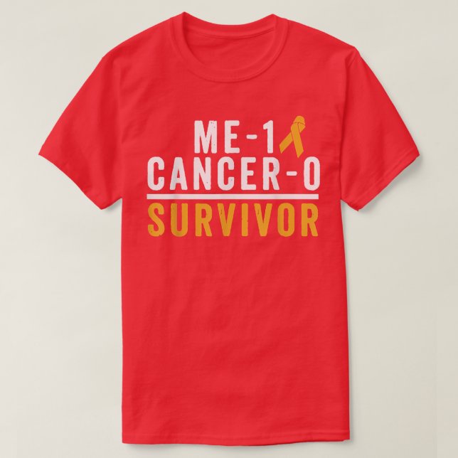 Överlevandemedvetenhet om cancer i barndomen - Gul T Shirt (Design framsida)