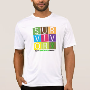 * Överlevanden belägger med tegel ryggmärgskada T-shirt