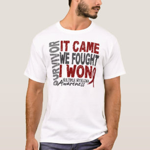 Överlevanden för den åtskilliga myelomaen som d t-shirt