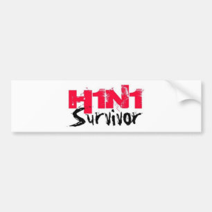 Överlevanden H1N1 utrustar Bildekal