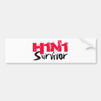 Överlevanden H1N1 utrustar Bildekal