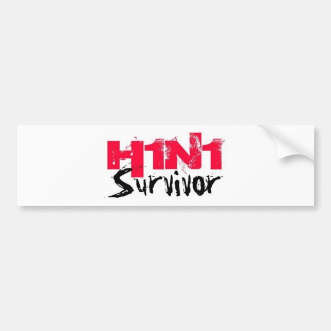 Överlevanden H1N1 utrustar Bildekal (Framsidan)