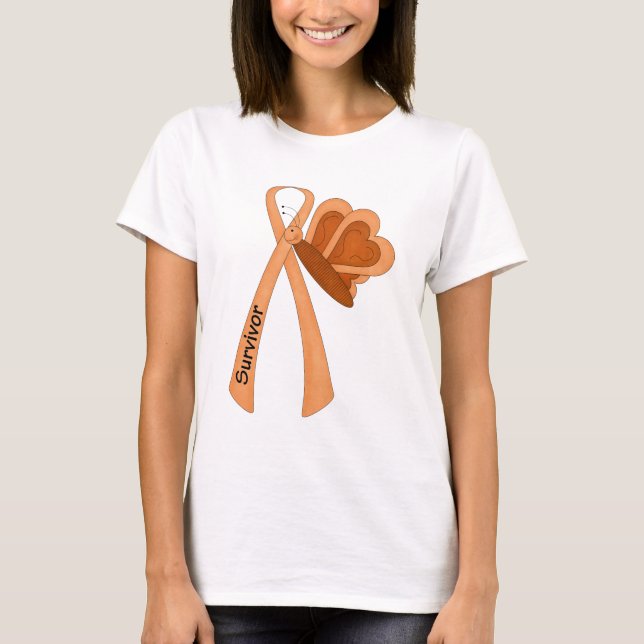 Överlevandeorangemedvetenhet Tee Shirt (Framsida)