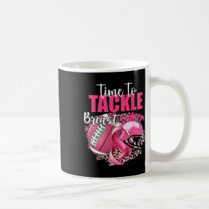 Överlevandetid i fotboll för att bekämpa bröstcanc kaffemugg