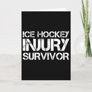 Överlevare av ishockeyskada kort