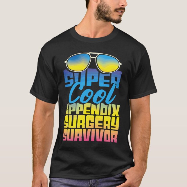 Överlevare efter blindtarmsoperation  Återhämtning T Shirt (Framsida)