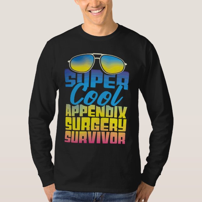 Överlevare efter blindtarmsoperation  Återhämtning T Shirt (Framsida)