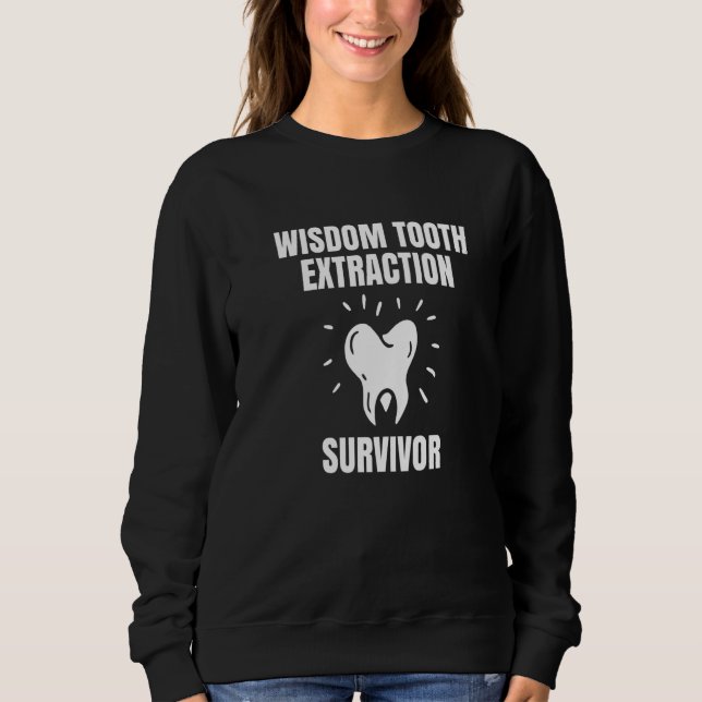 Överlevare efter visdomstandsextraktion  1 t shirt (Framsida)