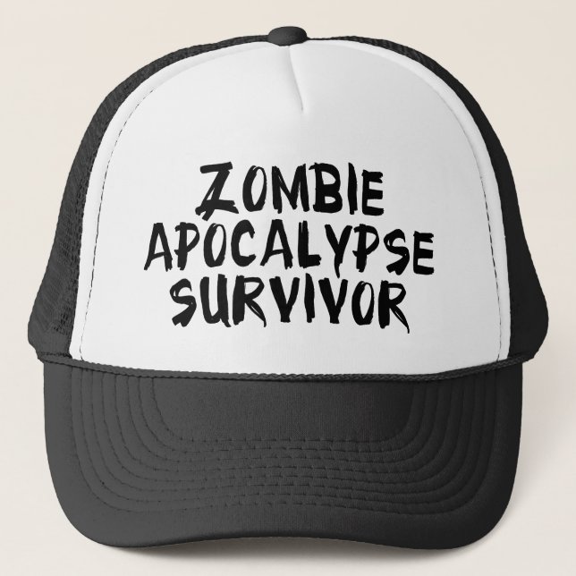 Överlevare från Zombieapokalypsen Keps (Framsida)