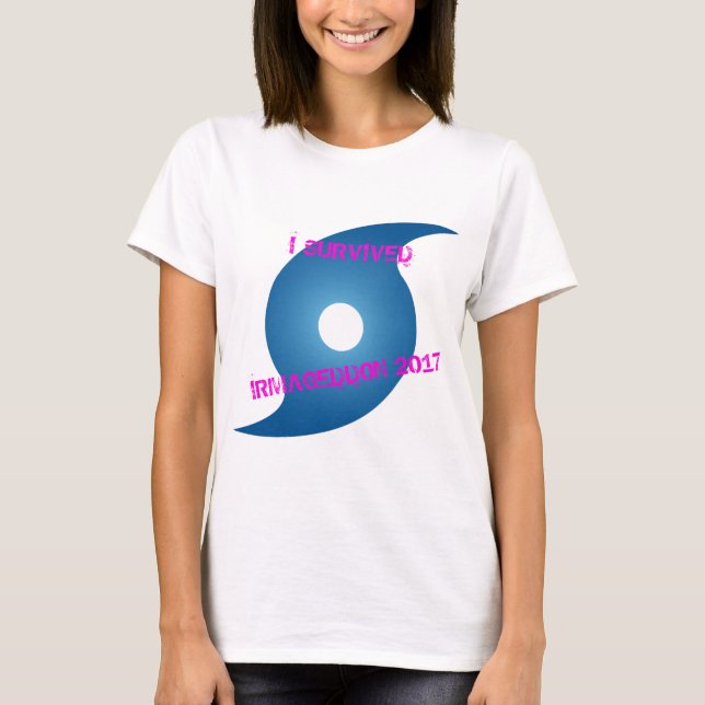 Överlevde Irmageddon T Shirt (Framsida)