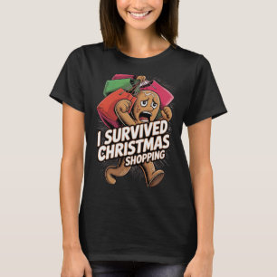Överlevde julhandeln t shirt