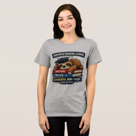 Överlevde sjuksköterskeutbildning Dov Graduerings T Shirt