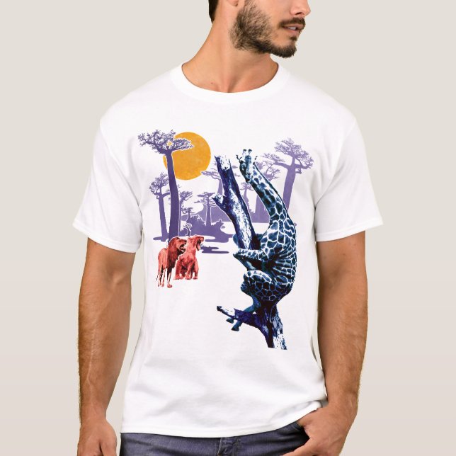 Överlevnad av det mest fittest t shirt (Framsida)