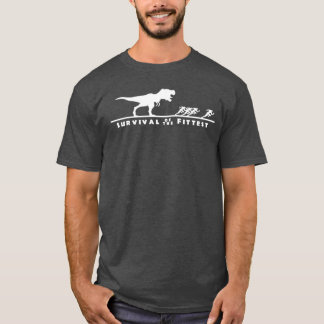 Överlevnad av det mest fittest tee shirt