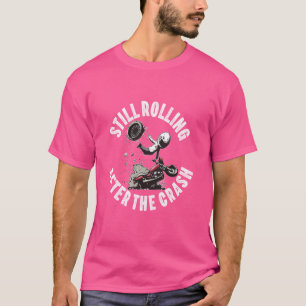 Överlevnad av motorcykelolyckor Bike Crash Injury T Shirt