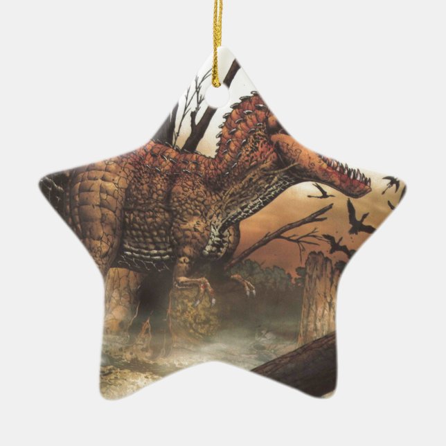 Överlevnad för den starkaste.jpg julgransprydnad keramik (Framsidan)