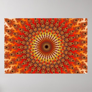 Överlevnad - Fractal Poster