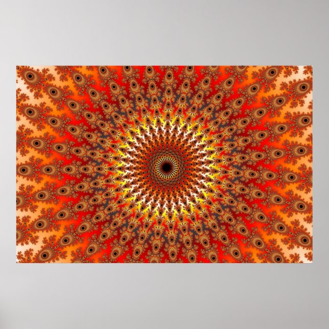 Överlevnad - Fractal Poster (Framsidan)