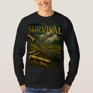 Överlevnad Långärmad T Shirt