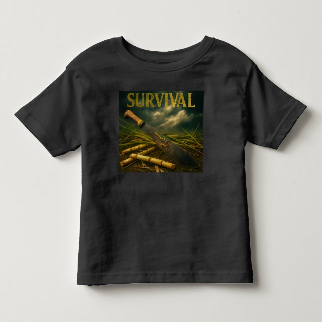 Överlevnad T Shirt (Framsida)
