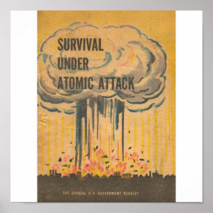 Överlevnad under atomattack poster
