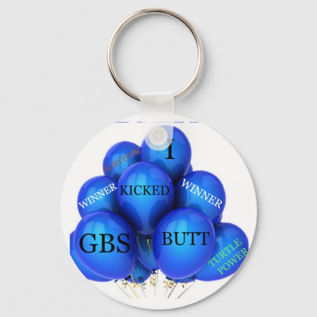 ÖVERLEVOR NYCKELRING GUILLAIN BARRE SYNDROM (Framsida)