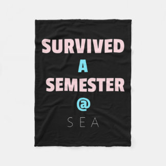 Överlevt en semester vid Underbara havsgåvor till Fleecefilt