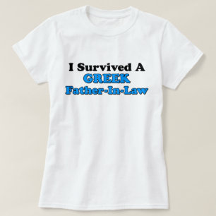 Överlevt Far i Grekland Tee Shirt