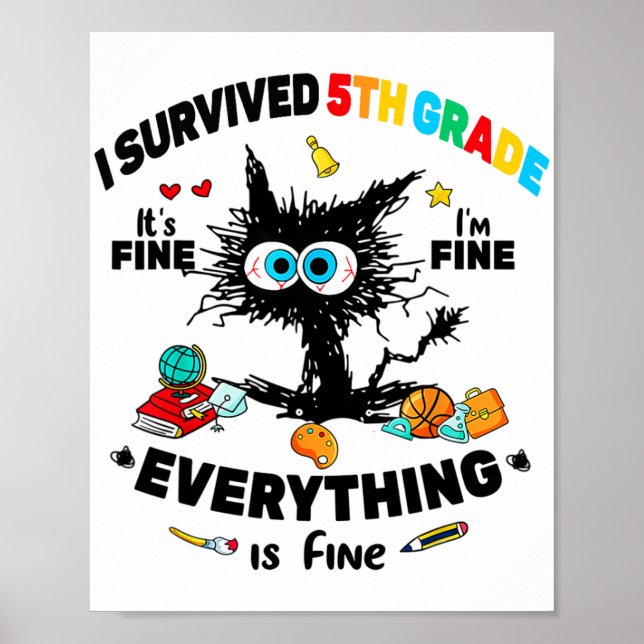 Överlevt femte Klass i förra skoldagen.. Det är Br Poster (Framsidan)