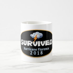 Överlevt orkanen Florence Kaffemugg