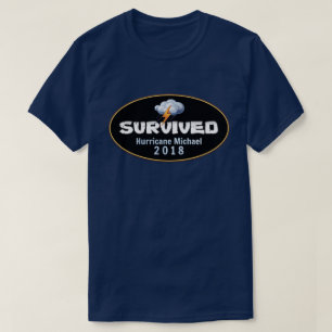 Överlevt orkanen Michael 2018 T Shirt