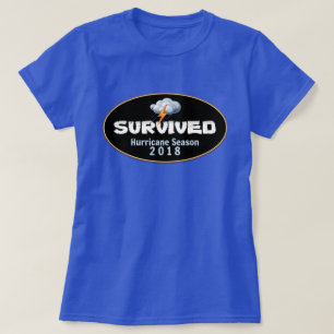 Överlevt orkansäsongen 2018 t shirt