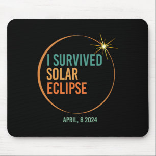 Överlevt Solar Eclipse April 8 2024 Lustigt Totali Musmatta